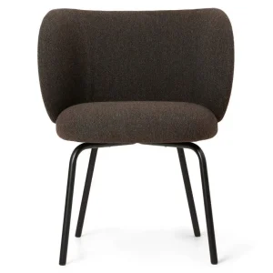Časově Omezené Jídelní židle Rico, Hallingdal dark grey brown / black