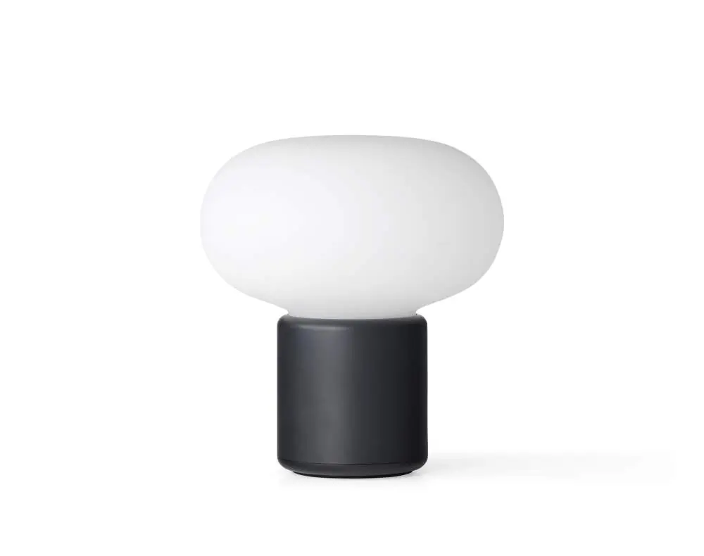 Přenosná stolní lampa Karl-Johan, cold black Nejprodávanější