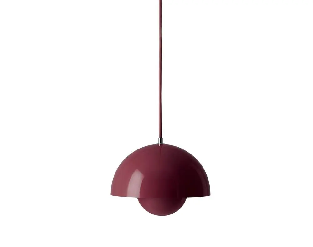 Závěsná lampa Flowerpot VP1, dark plum Omezená Nabídka
