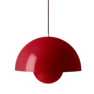 Dokud Zásoby Vydrží Závěsná lampa Flowerpot VP2, vermilion red