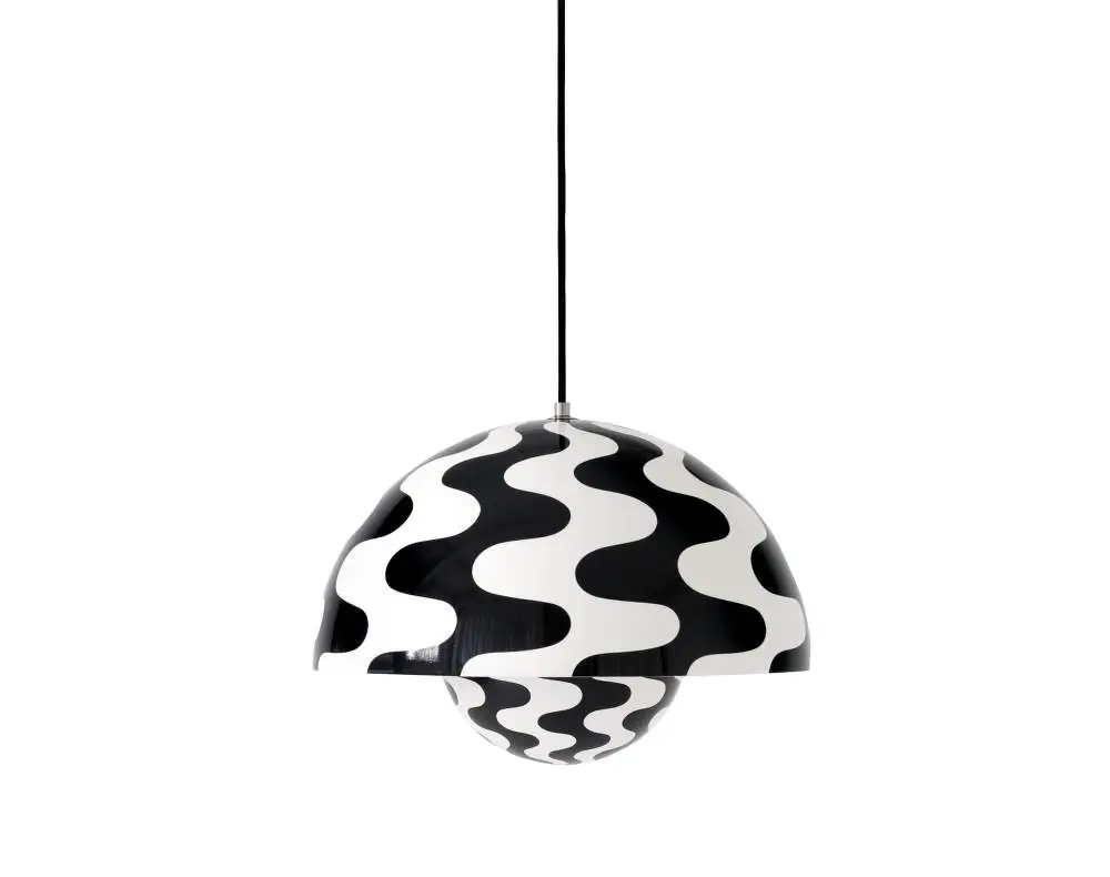 Závěsná lampa Flowerpot VP7, black/white Vrácení Zdarma