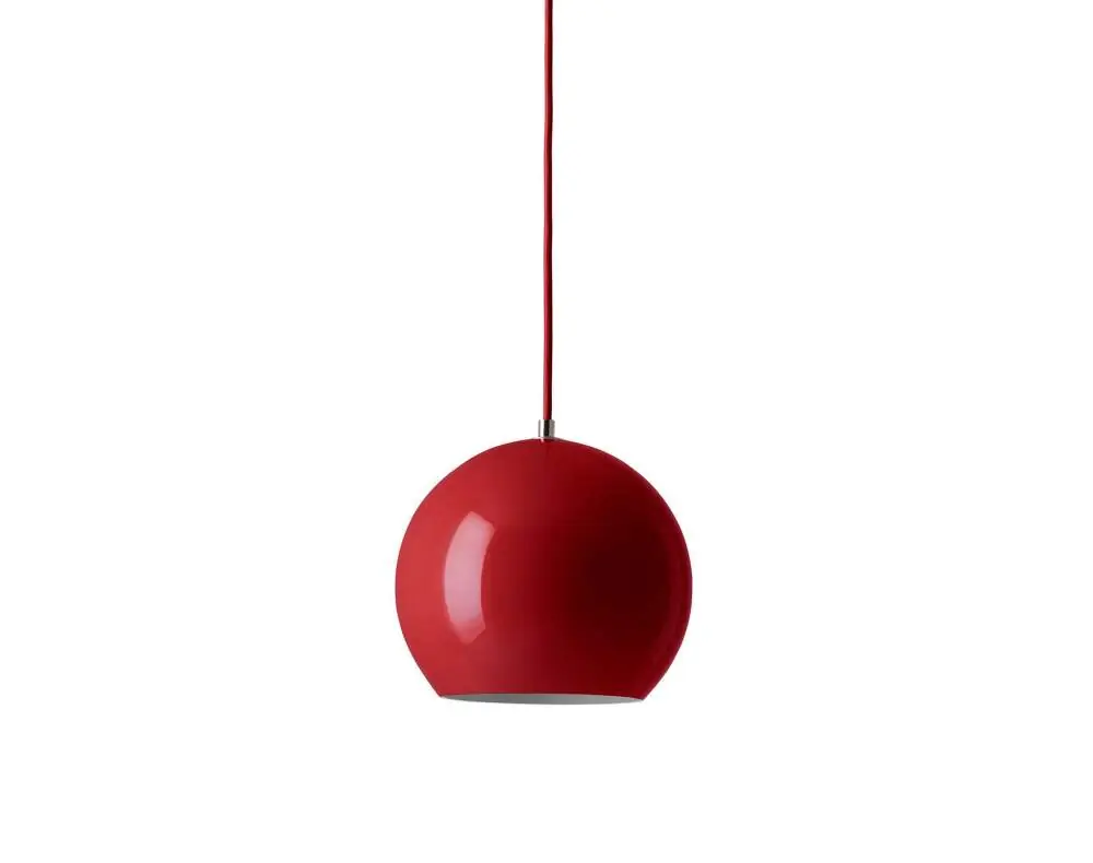 Top Prodej Závěsné svítidlo Topan VP6, vermilion red