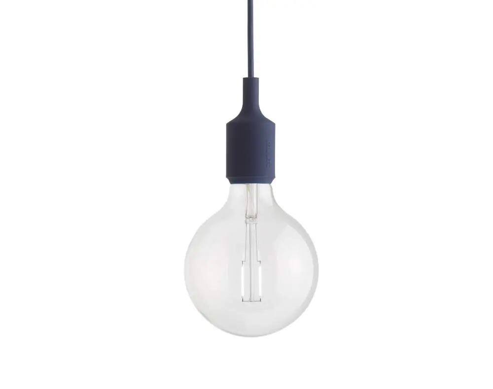 Závěsná LED lampa E27, midnight blue Odeslání Ihned