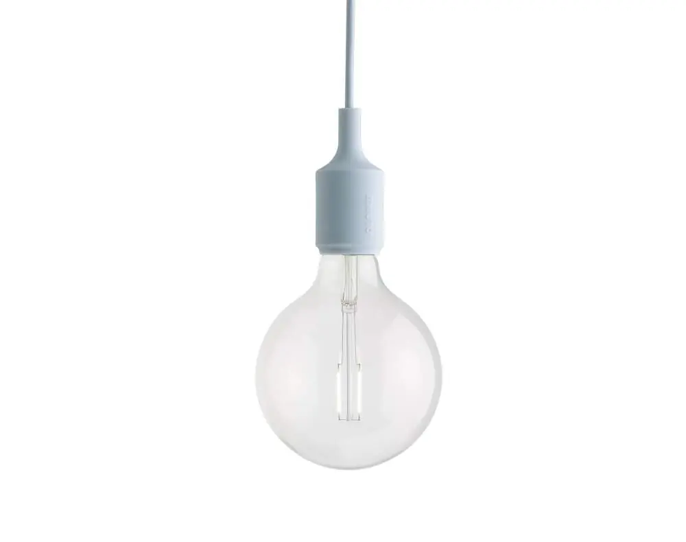Sleva Závěsná LED lampa E27, light blue