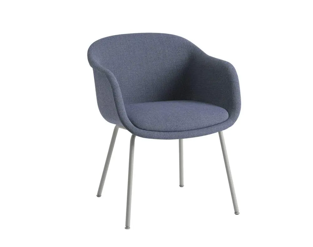 Židle Fiber Conference Armchair Tube Base, grey/Sabi 631 Cenově Výhodný