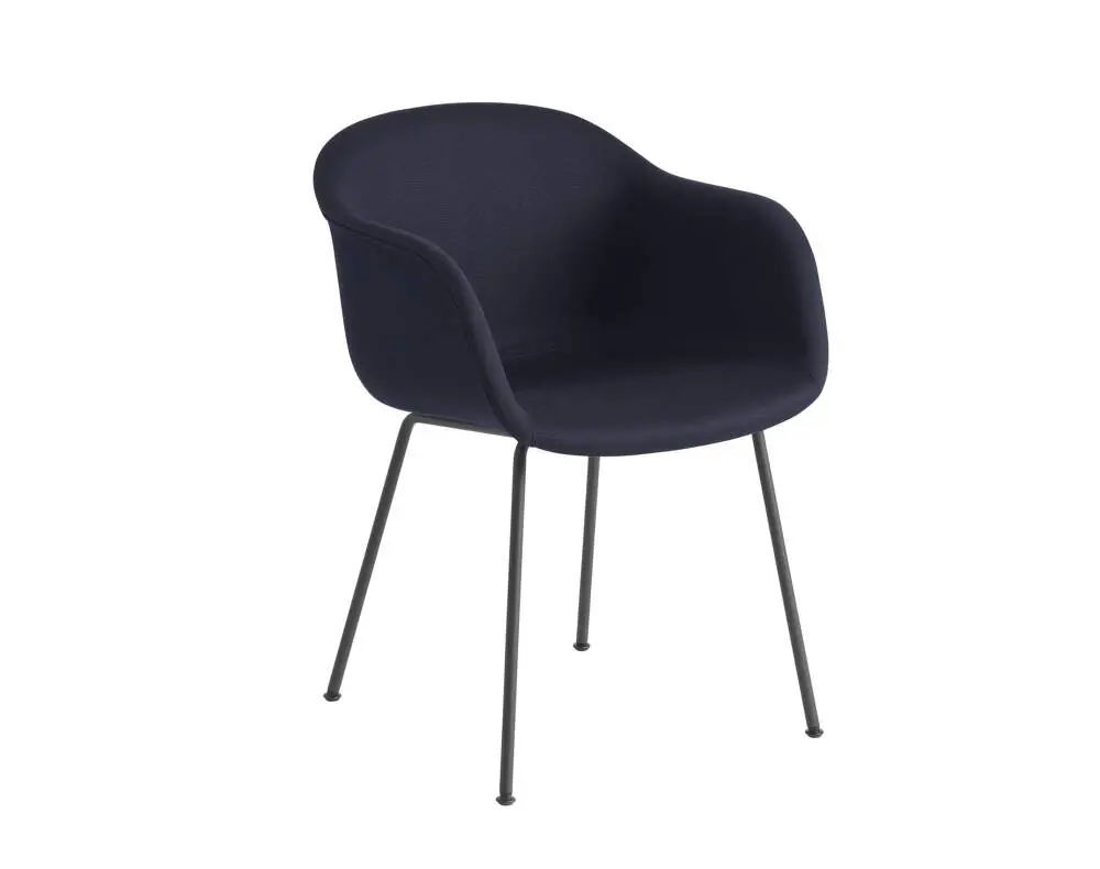 Židle Fiber Armchair Tube Base, anthracite black / Balder 792 Kup Teď