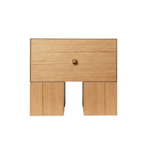 Horká Nabídka Noční stolek Kuben, natural oak