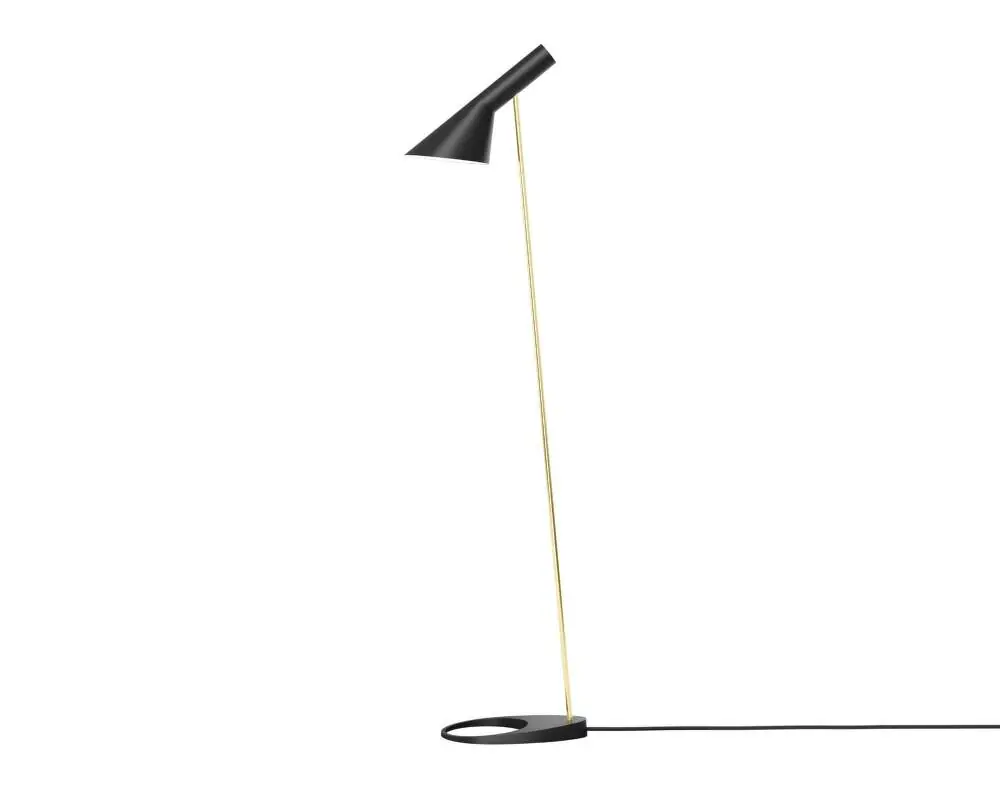 Tovární Cena Stojací lampa AJ, black/brass