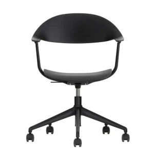 Víkendová Akce Kancelářská židle Mynt Plastic s kolečky, black