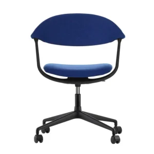 Kancelářská židle Mynt Upholstery s kolečky, electric blue/black Finální Výprodej