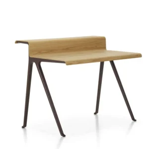Rychlé Dodání Pracovní stůl Courier, light oak/dark bordeaux