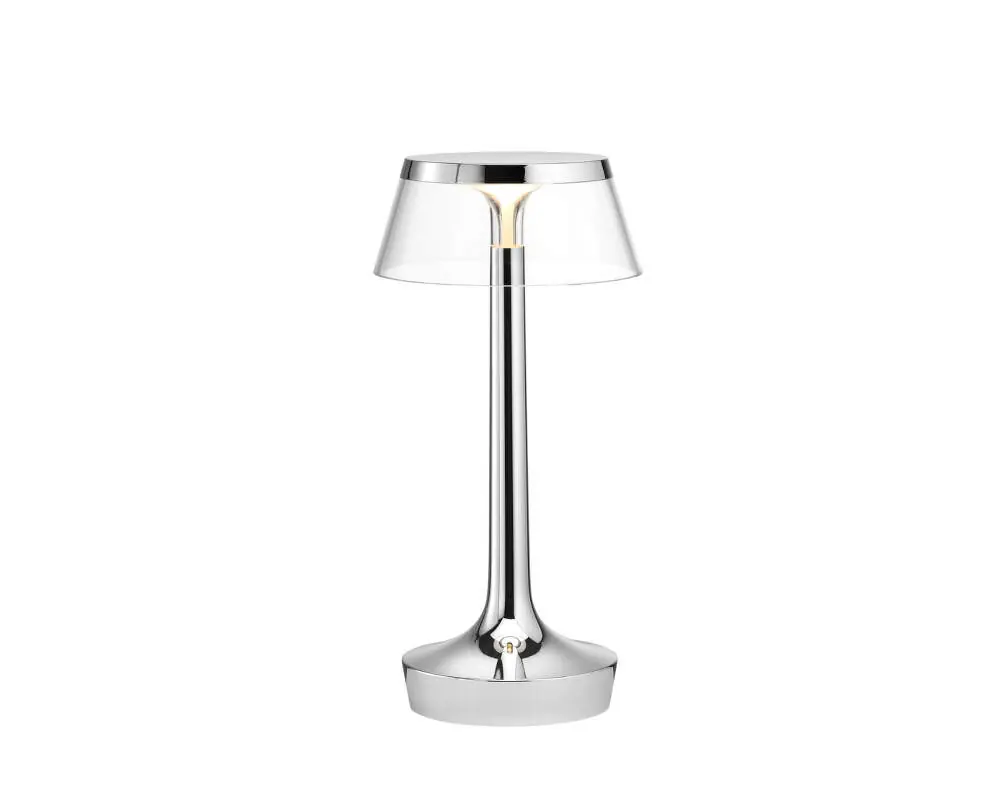 Tovární Cena Přenosná lampa Bon Jour Unplugged, chrome