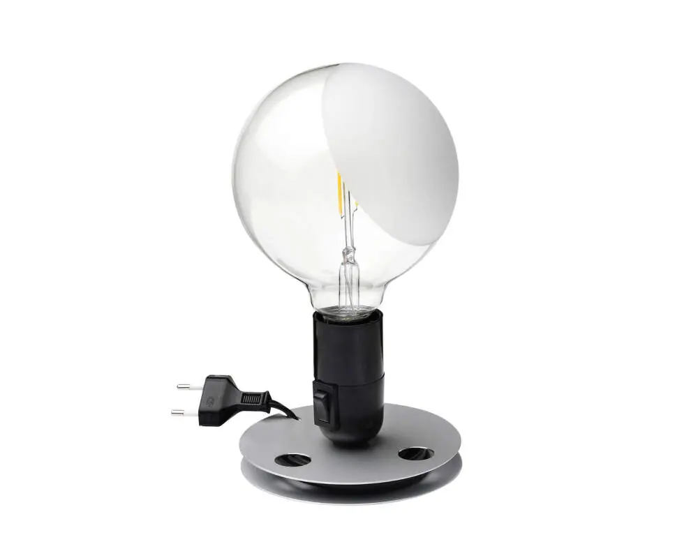 Stolní lampa Lampadina, black Výhodná Nabídka