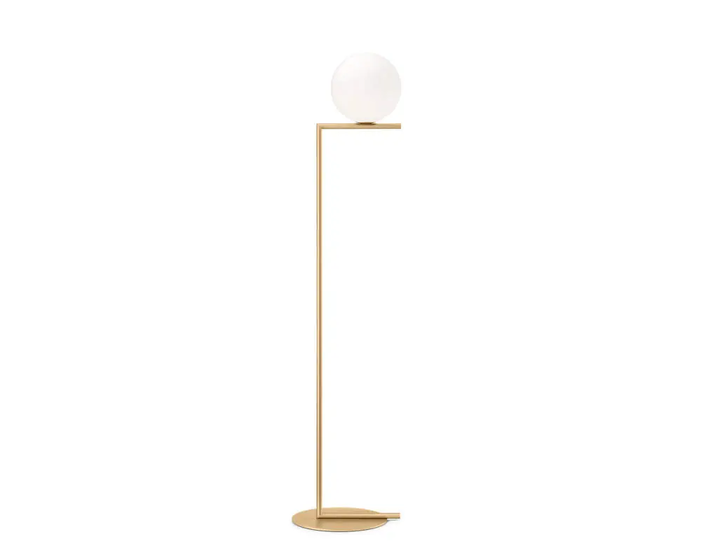 Časově Omezené Stojací lampa IC F1, brass