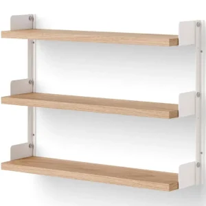 Koupit Online Police Tea Shelf, oak/white