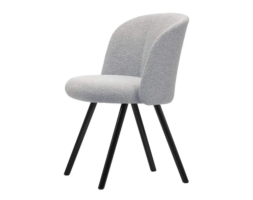Ex-display židle Mikado Side Chair Aluminium, cream/sierra Akční Cena