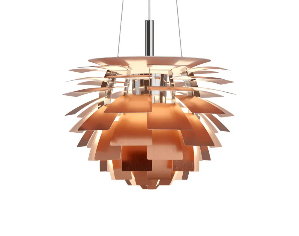 Závěsné svítidlo PH Artichoke Ø48, copper Výhodná Nabídka