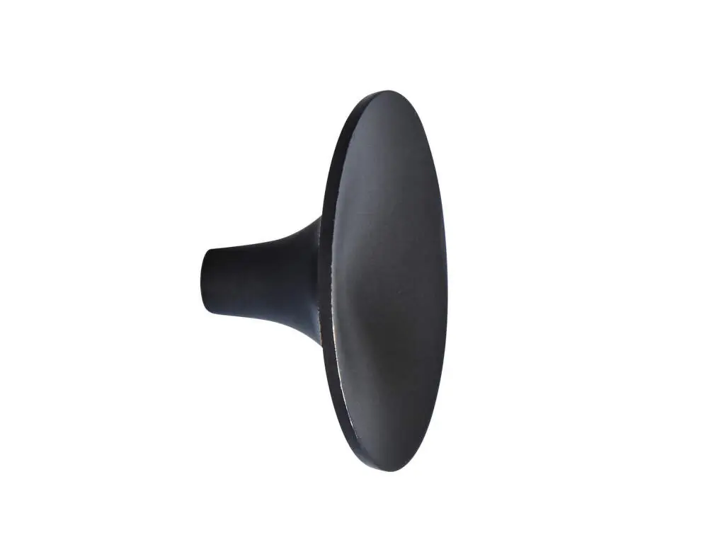 Věšák HiHat Knob Maxi 2 ks, burned black Nejprodávanější