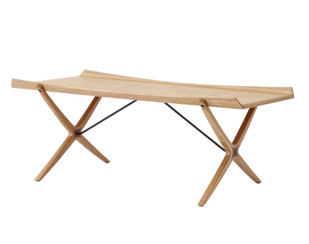 Konferenční stolek X HM13, lacquered oak and walnut Ihned K Objednání