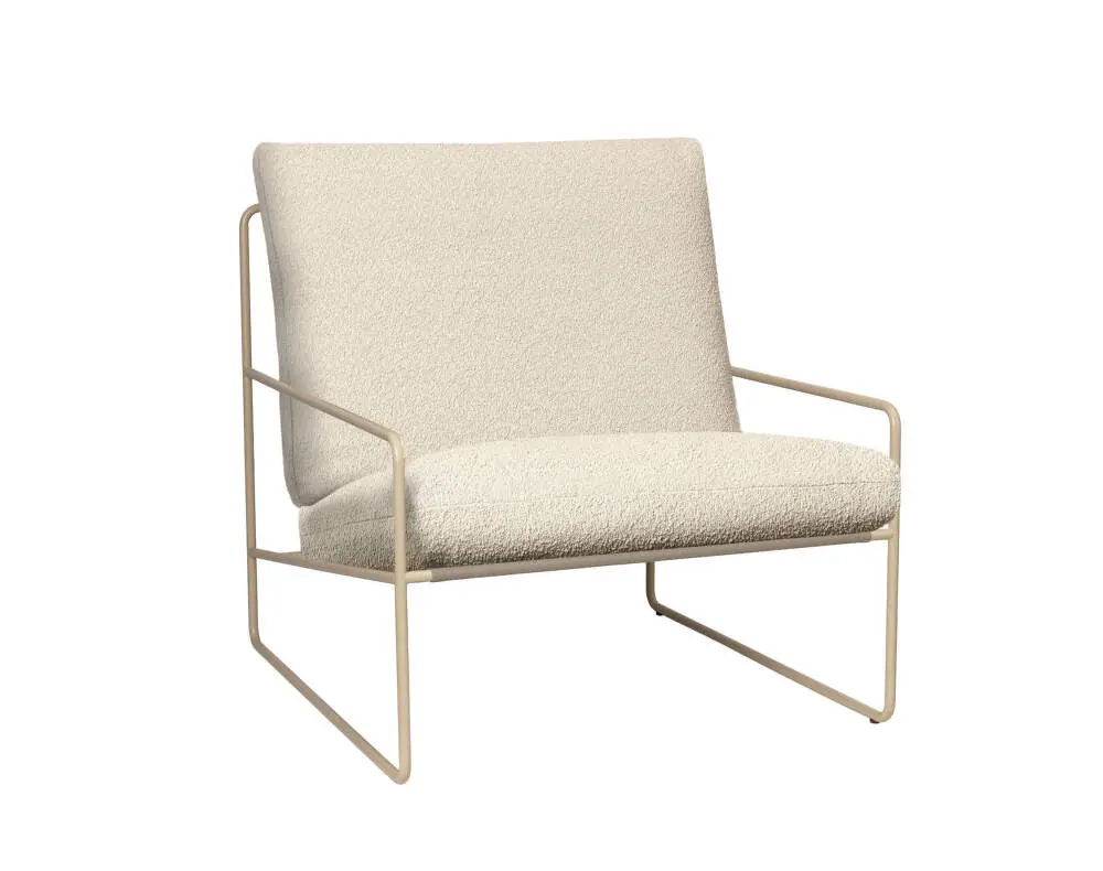 Křeslo Desert 1-Seater, cashmere / off-white Nejlepší Volba