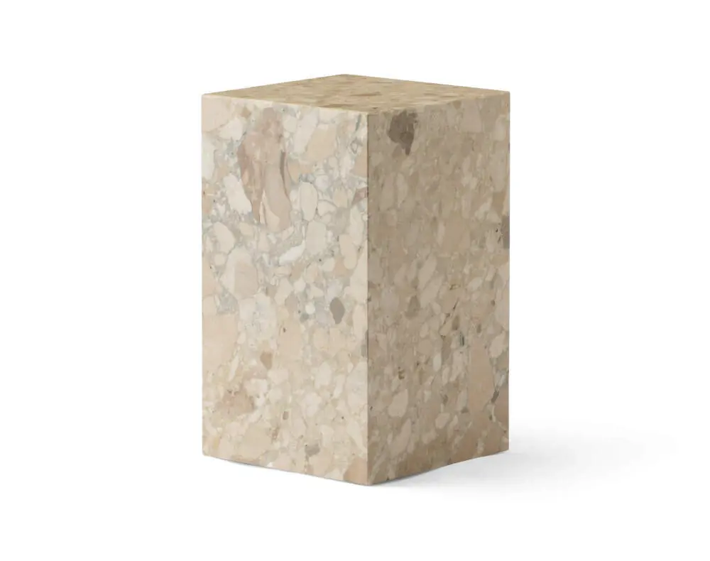 Cenový Hit Odkládací stolek Plinth Tall, Kunis Breccia