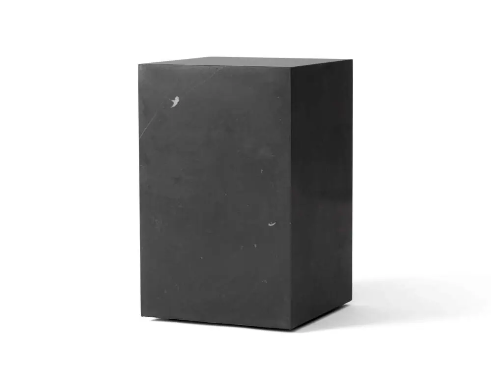 Must-Have Odkládací stolek Plinth Tall, Nero Marquina