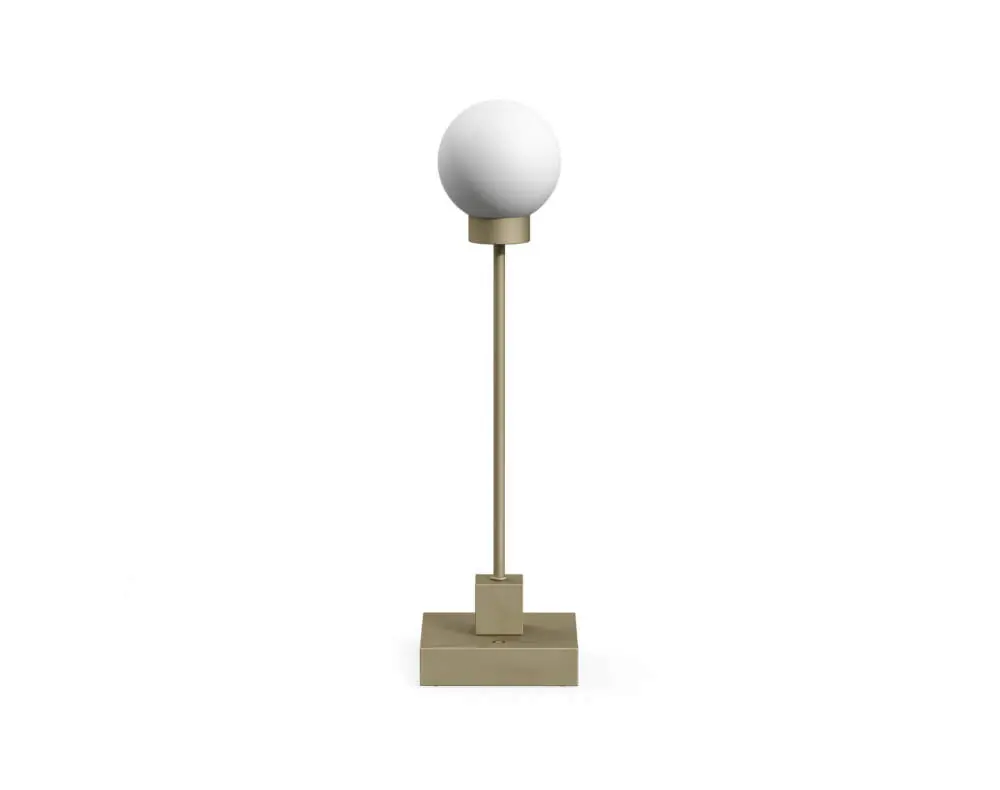 Přenosná stolní lampa Snowball, grey beige Akce