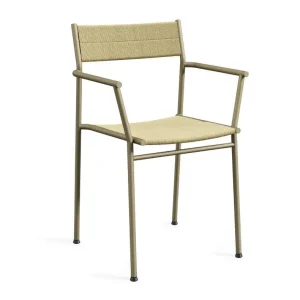 Jídelní židle Vev s područkami, grey beige Ověřený