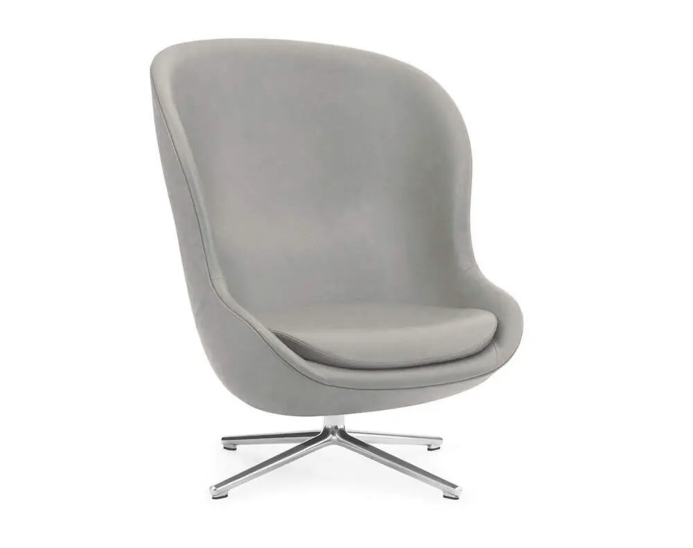 Otočné křeslo Hyg High Swivel, smoke/aluminium Akce