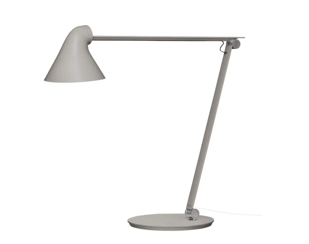Stolní lampa NJP, light aluminium grey Nejlepší Cena