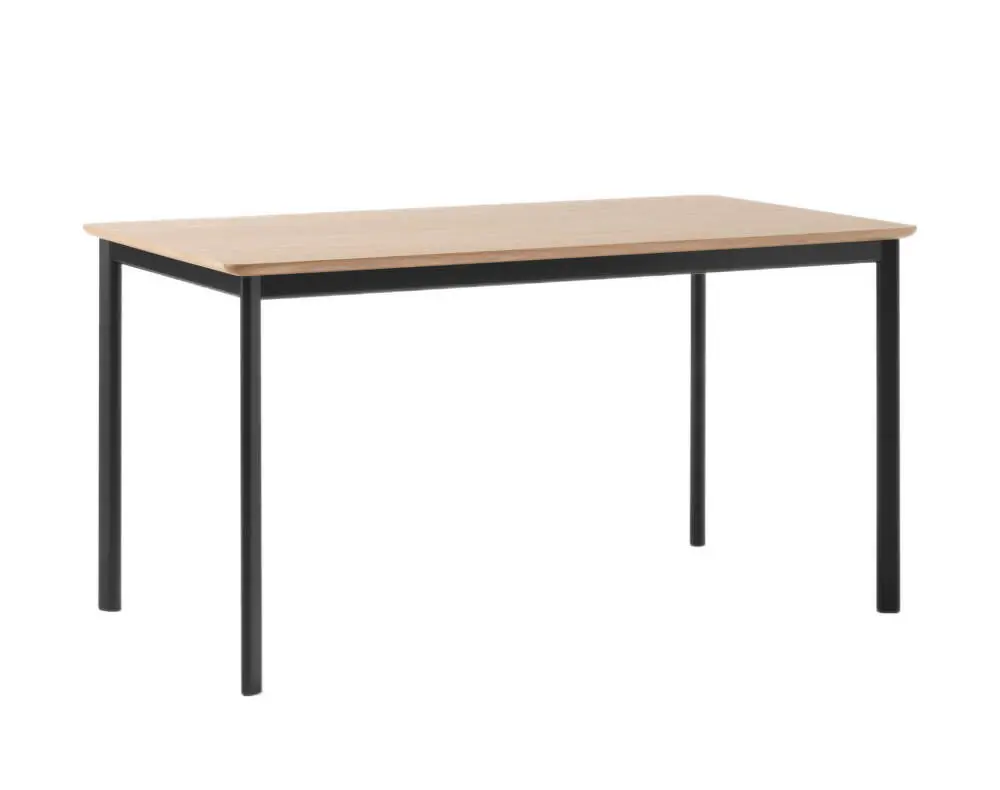 Jídelní stůl Drip HW115, black/lacquered oak Super Cena