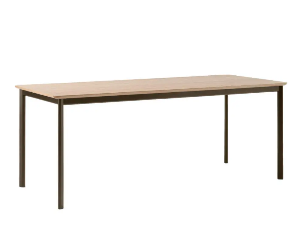 Vysoce Kvalitní Jídelní stůl Drip HW116, bronzed/lacquered oak