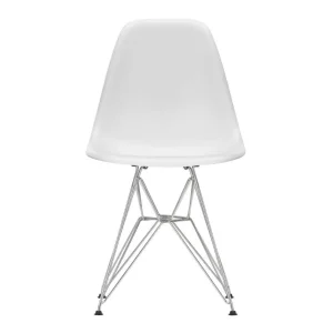 Jen Po Omezenou Doba Židle Eames DSR, cotton white/chrome