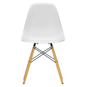 Židle Eames DSW, cotton white Finální Výprodej