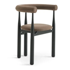 Akční Cena Čalouněná židle Bukowski, black/Wooly Plus 1008
