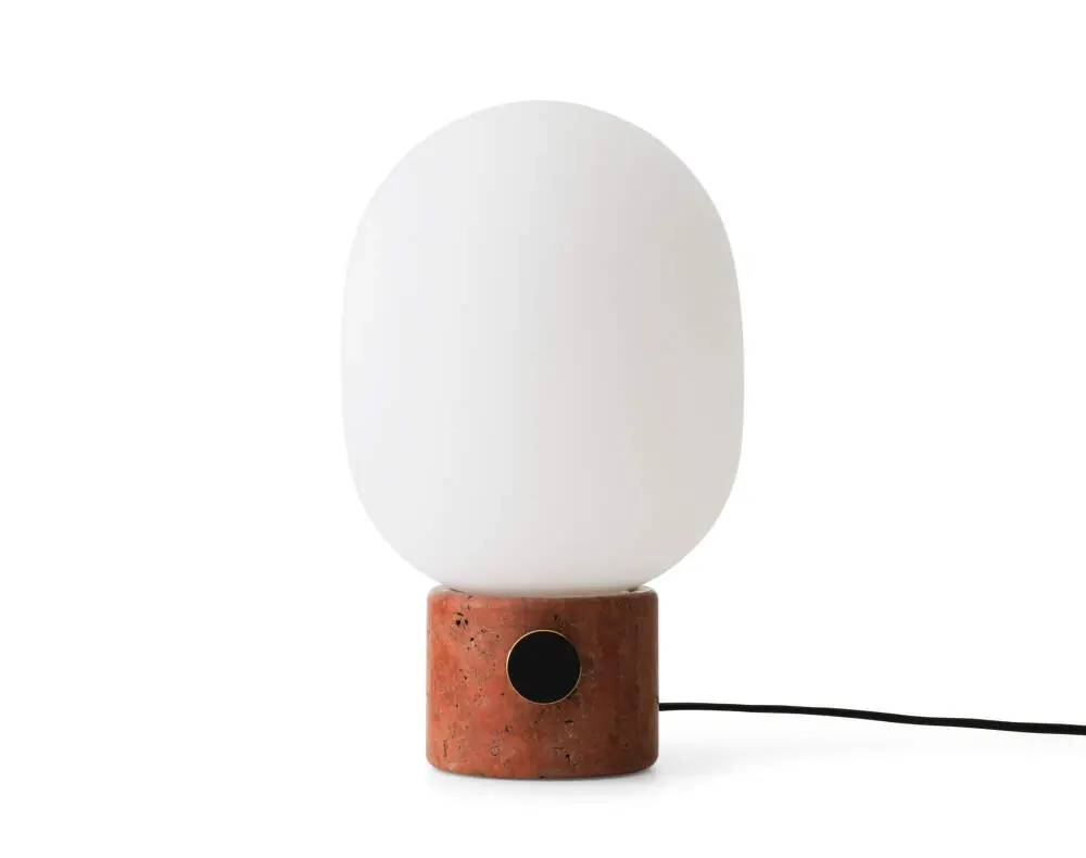 Nejlepší Cena Stolní lampa JWDA, red travertine