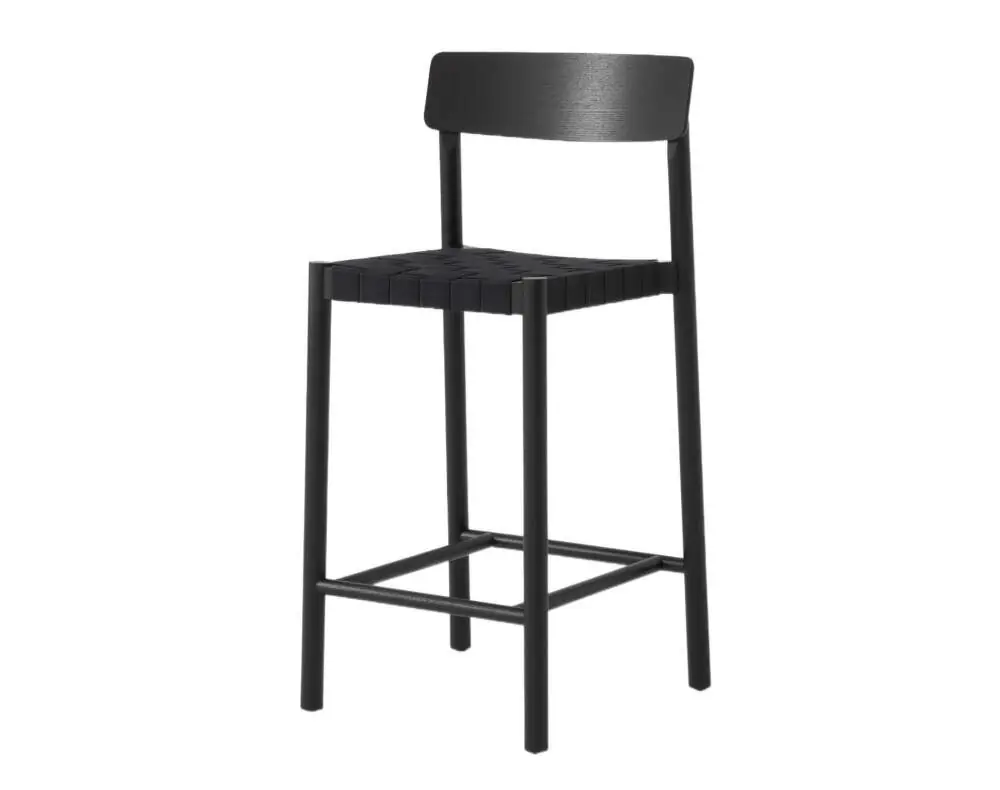 Bezpečná Platba Barová stolička Betty TK12, black/black
