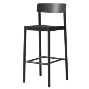 Barová židle Betty TK15, black/black Vrácení Zdarma