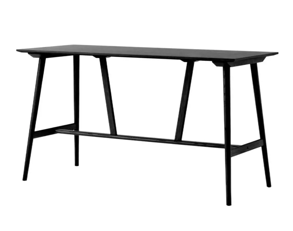 Barový stůl In Between SK28, black lacquered oak Tovární Cena