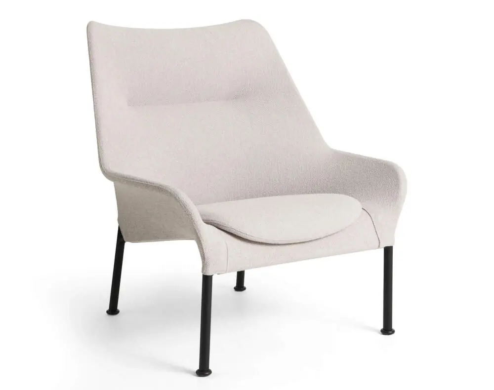 Křeslo O2, soft light grey textile Originální