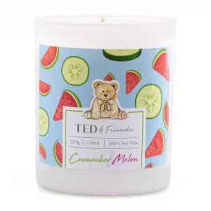 Cenově Výhodný Sójová svíčka Cucumber & Melon - 220g