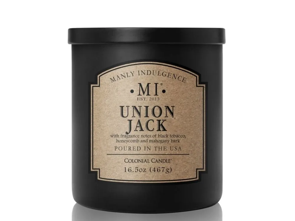 Výhodná Nabídka Sójová svíčka Classic Union Jack - 467g