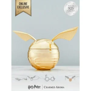 Vonná svíčka Harry Potter Snitch, Zlatonka, s náhrdelníkem - stříbro 925/1000 Oblíbený