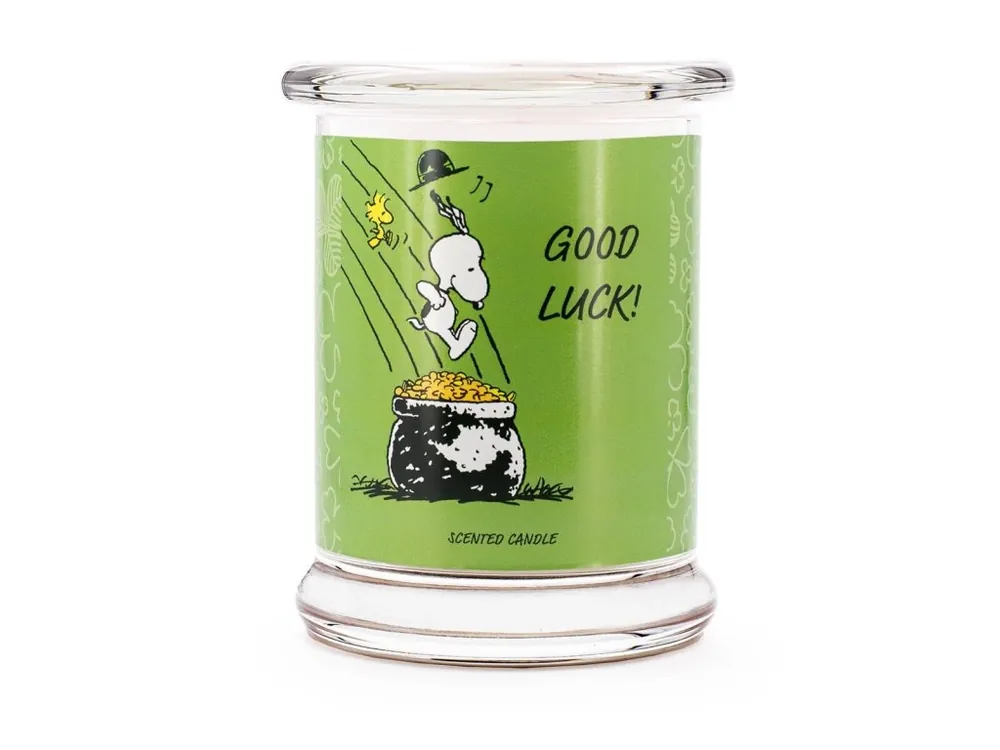 Vonná svíčka Peanuts Good Luck - 250g Bezpečná Platba