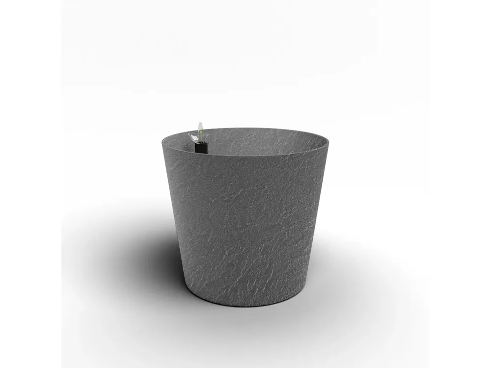 Květináč RONDO STONE 36 samozavlažovací kamenná šedá Jen Po Omezenou Doba