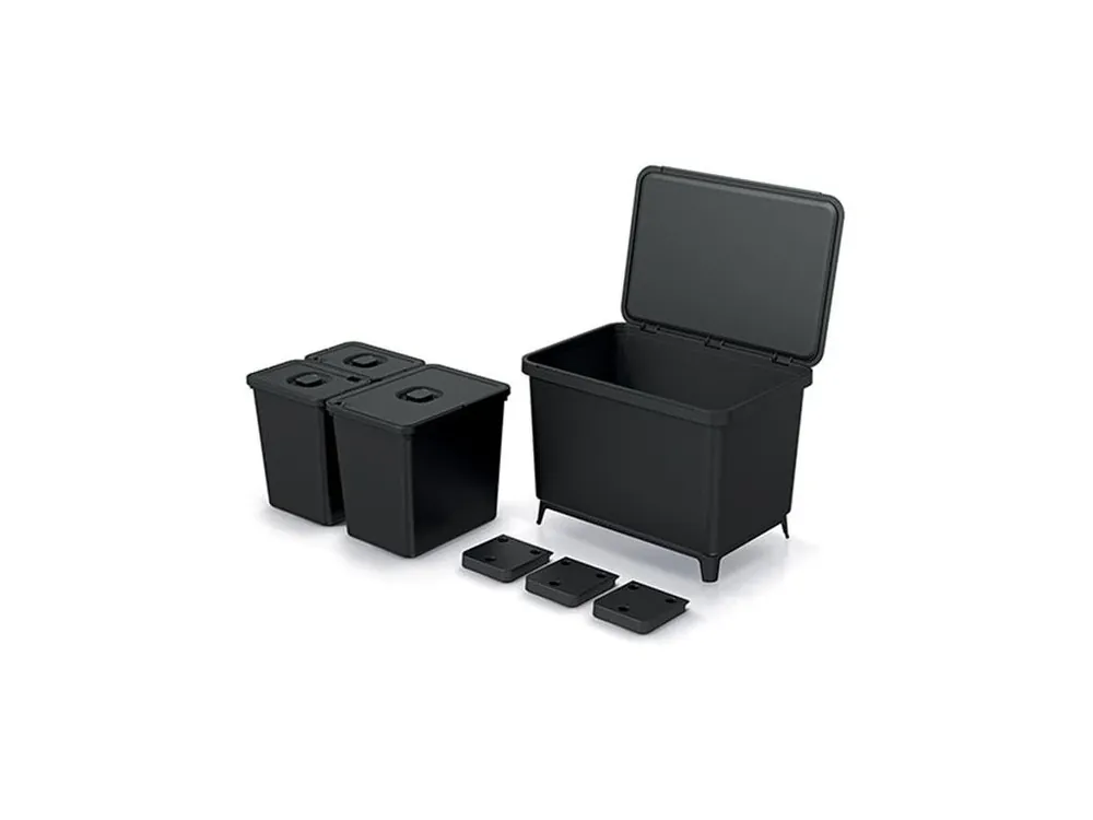 Akční Cena Odpadkový koš SYSTEMA NKS60W3 černý