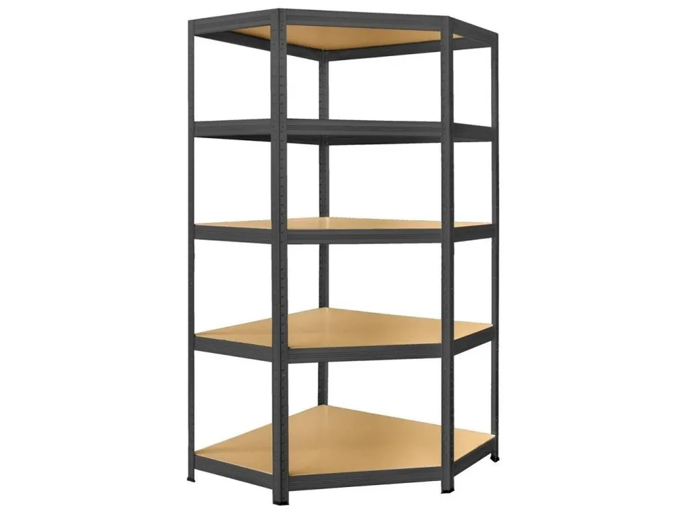 Regál policový rohový SOLID 750x450x1800mm Akční Nabídka