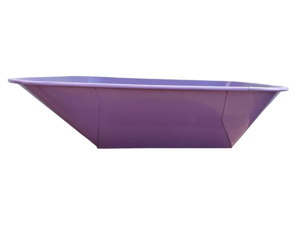 Tovární Cena Korba bodovaná fialová, objem 60l