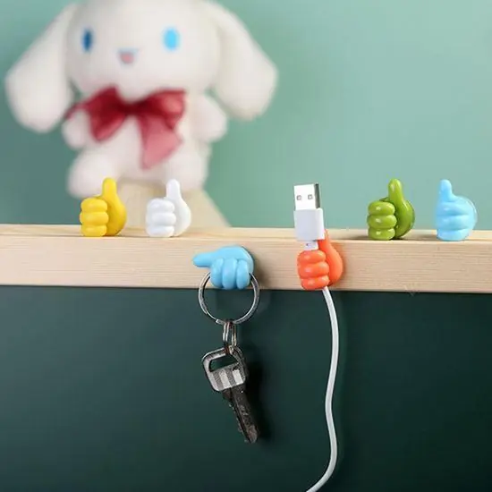 Must-Have Držák na kabel palec nahoru 10 ks
