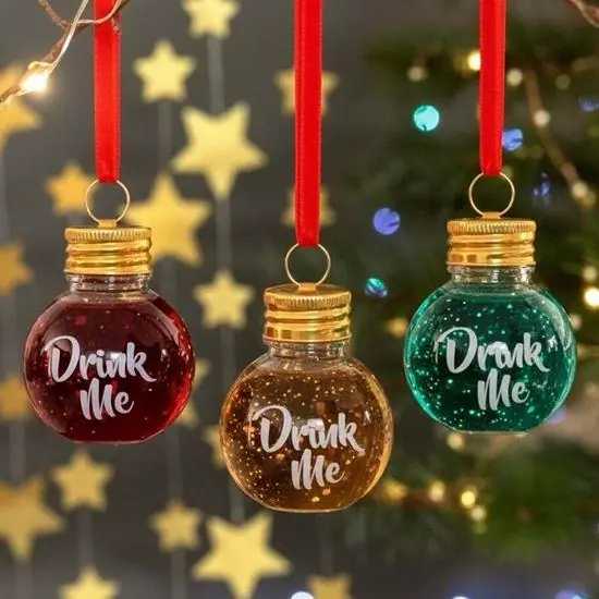 Bezpečná Platba Ozdoby na stromeček 6 ks - drink me